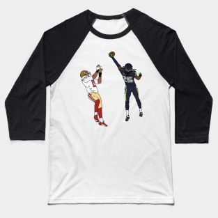 Richard Sherman Tipped Pass Baseball T-Shirt